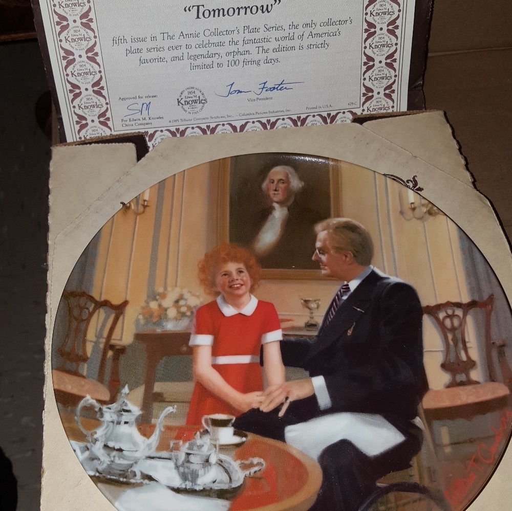 Vintage collectors plate